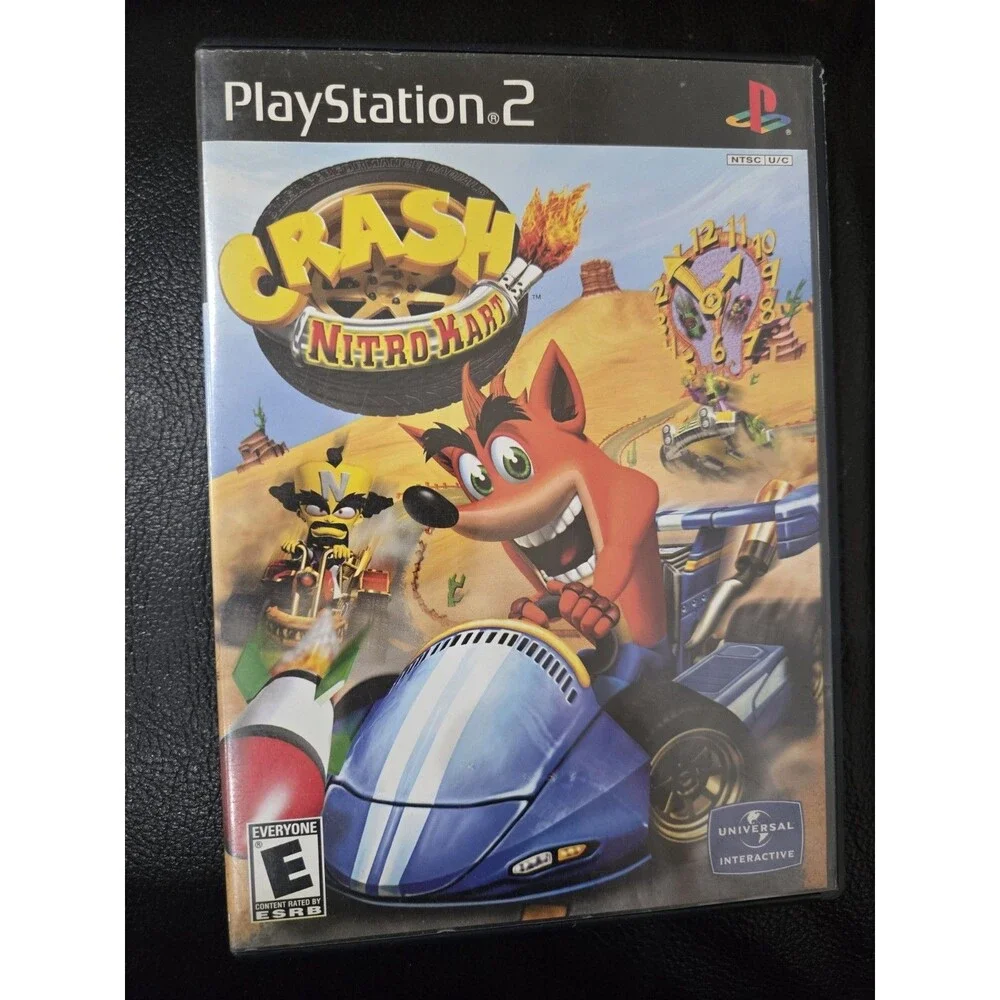Crash Nitro Kart / Game - Sony PlayStation 2 CIB W/ Manual